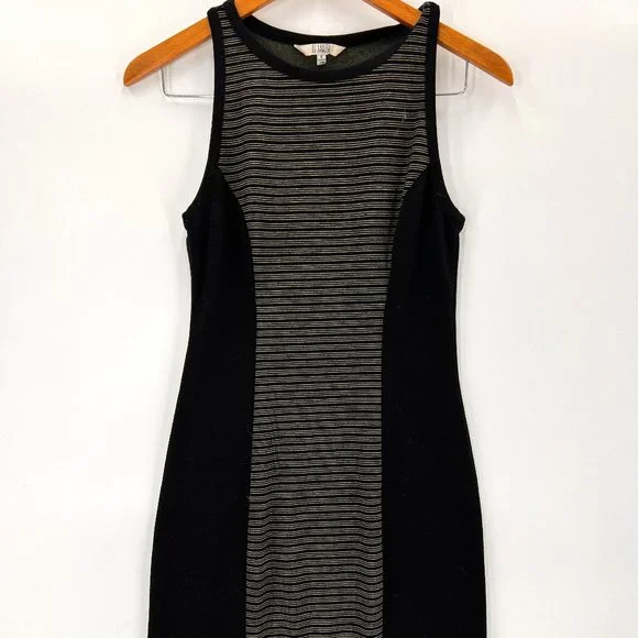 BB Dakota | Dresses | Bb Dakota Womens Casual Gray Black Sleeveless Stretch  Long Dress Size Small S | Poshmark